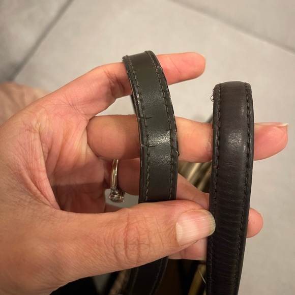 Ralph Lauren Tan and Brown Mini Houndstooth Tote - Picture 13 of 15